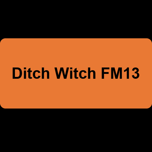 Ditch Witch FM13